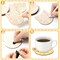 24 Pcs Cat Wooden Coasters Painting Set with Markers Unfinished